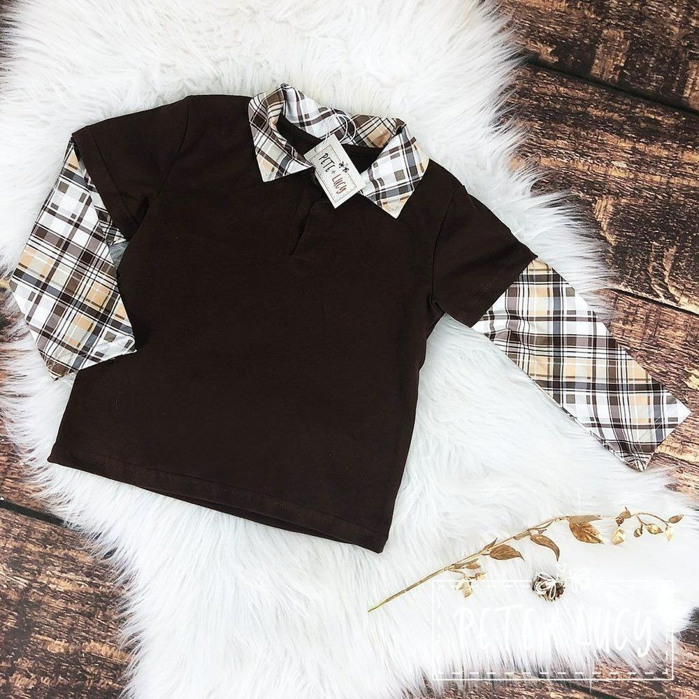 Pete and Lucy boys shirt 6/6X